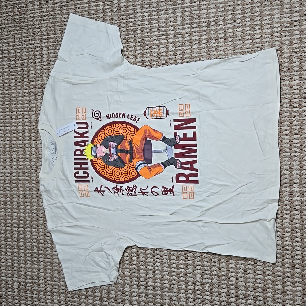 Naruto Shippuden Collection Shirt XL 46 / 48 Ichiraku Ramen Anime Tee Shirt Top